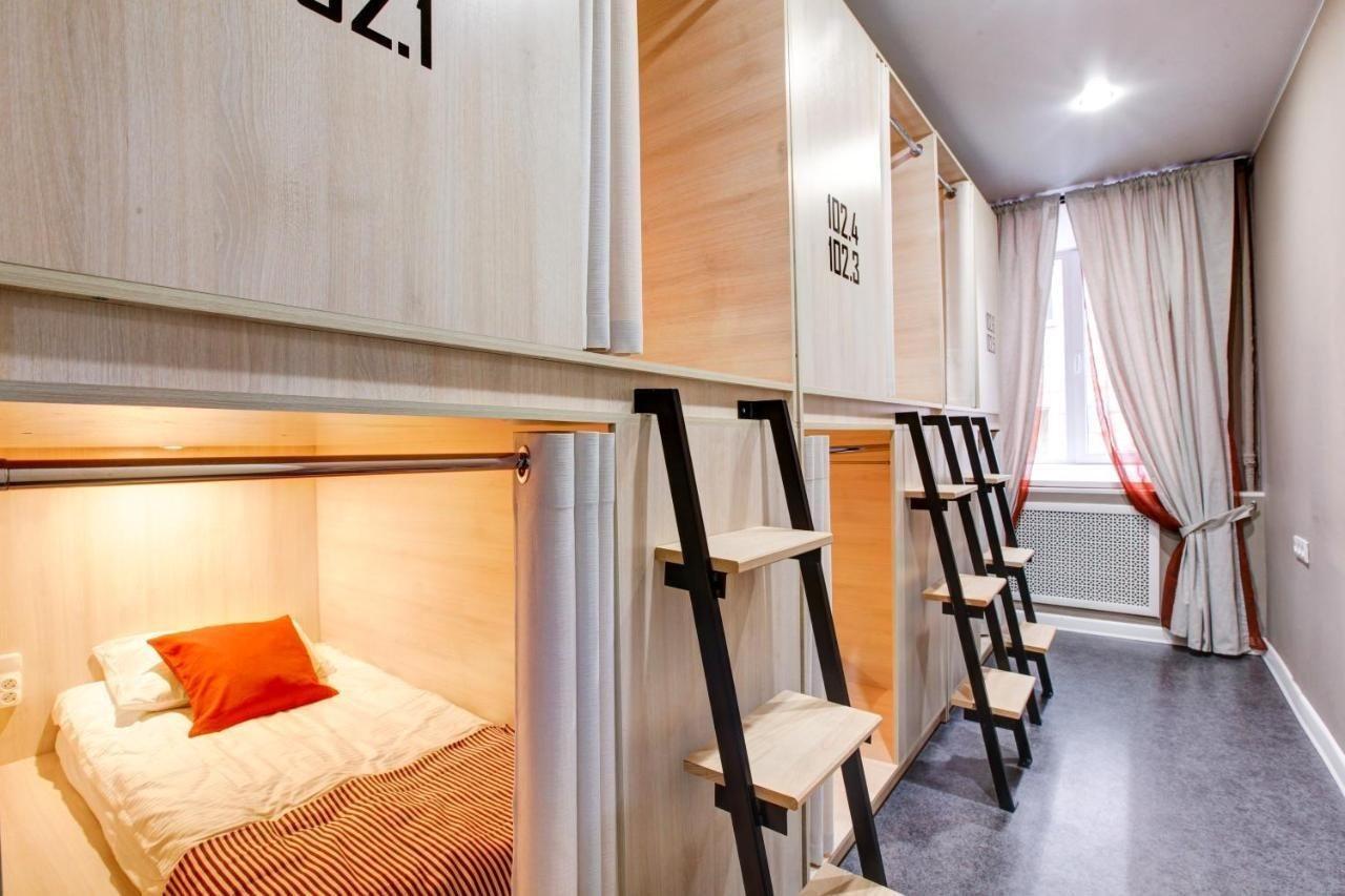 Dad And Cat Capsule Hotel Hostel Moscow Luaran gambar